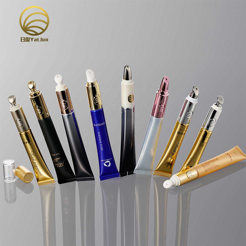 10ml 15ml 20g eye cream packaging empty cosmetic plastic tube with battery vibrating massage cap