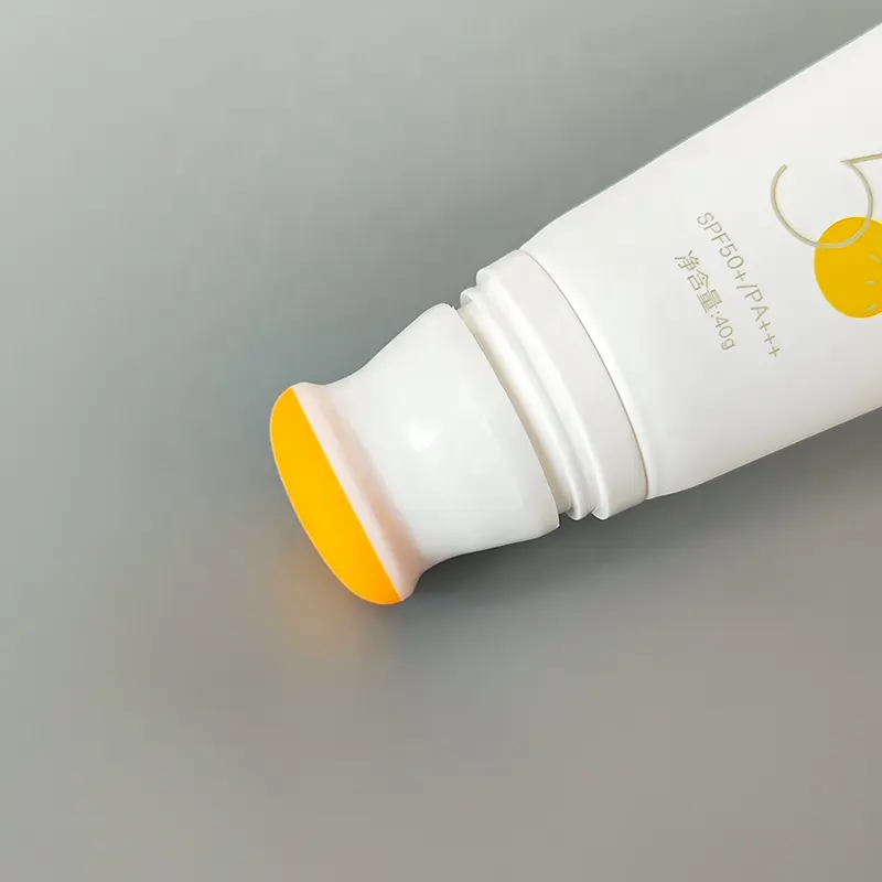 50g cosmetic plastic empty packaging tube for sun cream Tinted moisturizer packaging 