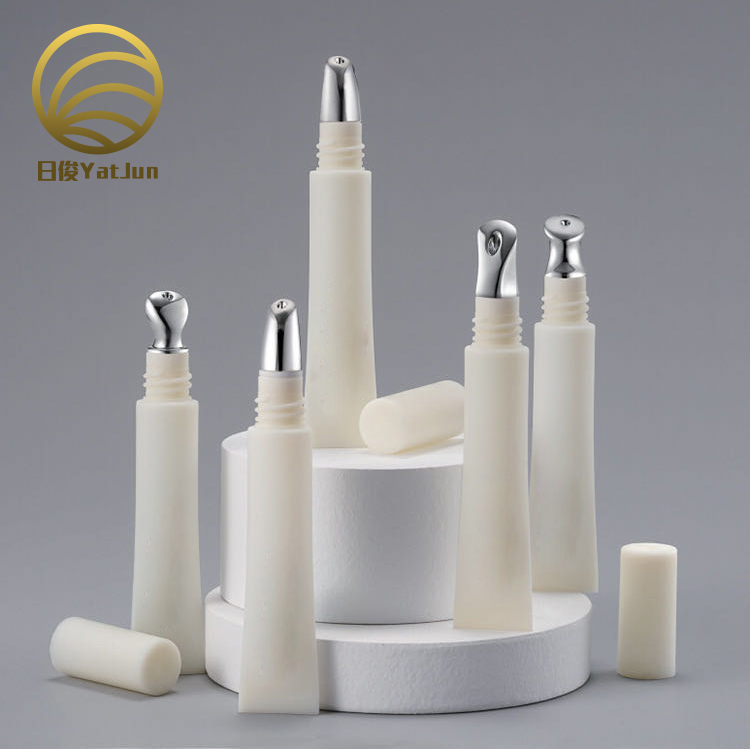 10ml 15ml Eye Cream Tube Airless Metal Applicator Cosmetic Eye Cream Packaging Tube