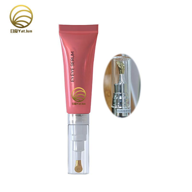 Cosmetic Lip&Eye Gloss tube with Metal Applicator Refillable Lip Gloss Tube with Precision Tip