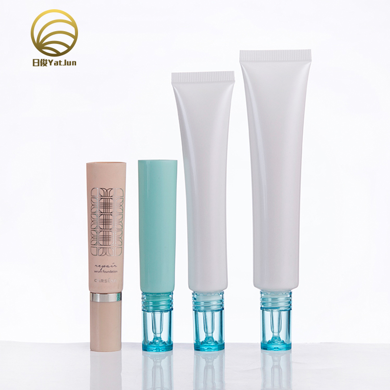 10ml-40ml Airless Dropper Tubes with Nozzle – Refillable Squeeze Bottles for Eye Gel & Skincare 