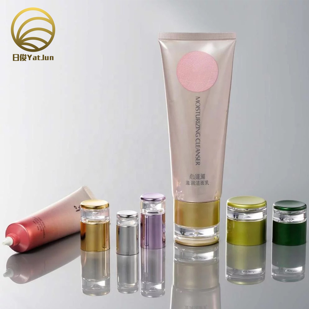 100ml Luxury Squeeze Tube – Acrylic Flip-Top Lotion & Serum Packaging | Aluminum Cosmetic Tube