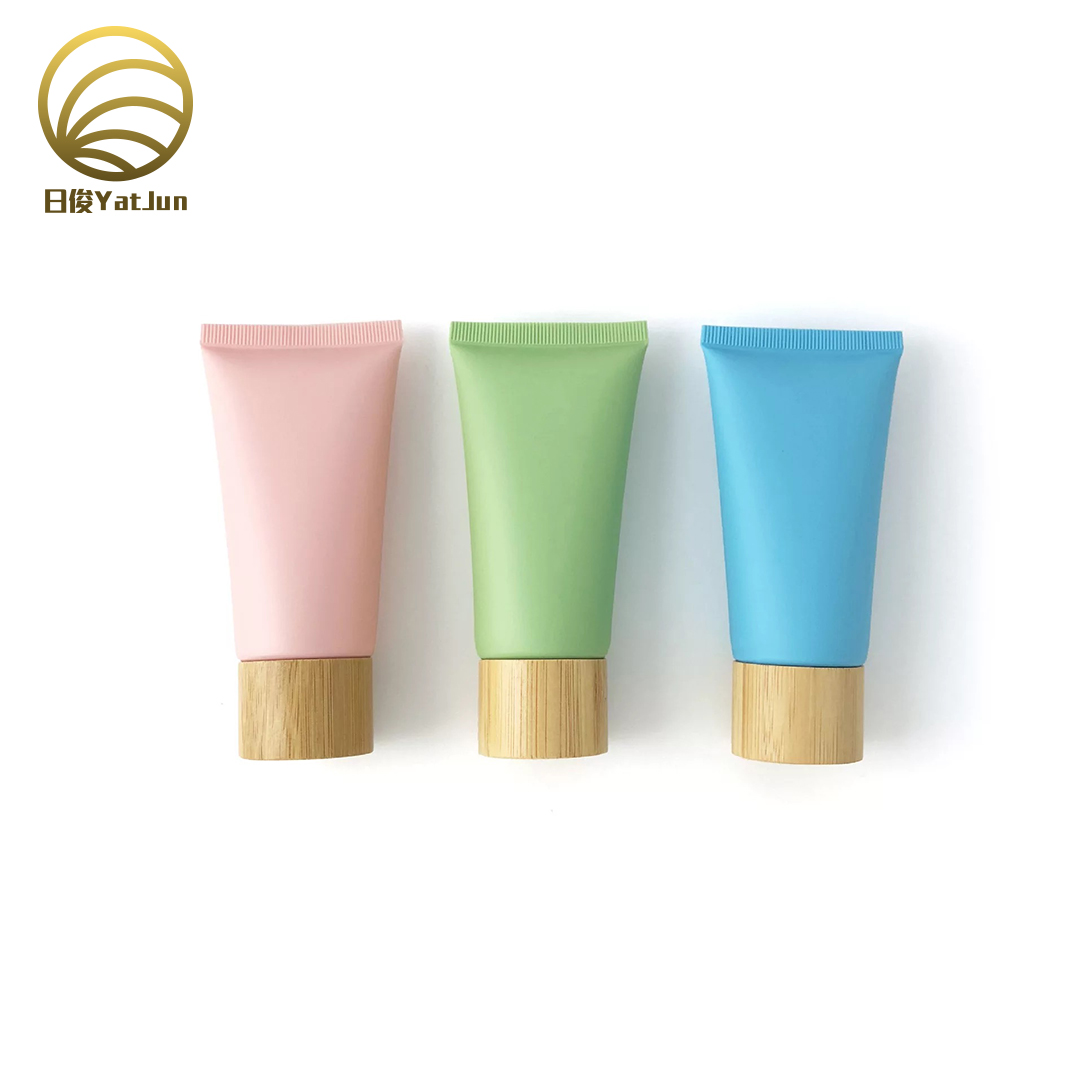 30g Hand Cream Tube – Eco-Friendly Plastic Packaging with Bamboo Cap | Refillable & Customizable