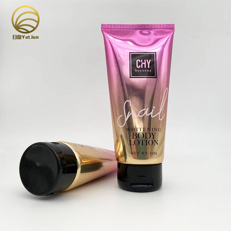 100ml Ombré Gradient Facial Wash Tube – Aluminum Laminated Plastic with Flip-Top Cap|Custom Printing