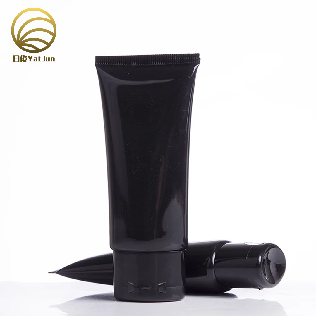 OEM Black PE 100ml-120ml Tubes | Professional Facial Cleanser Containers