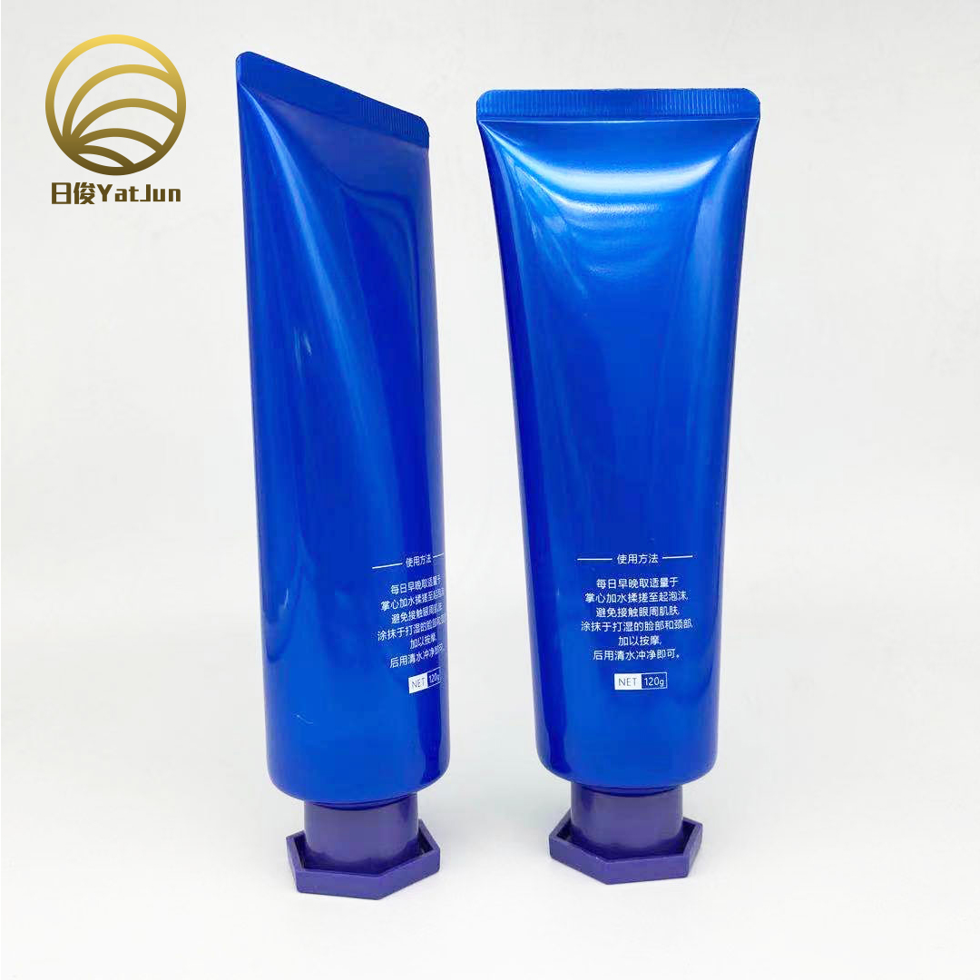 OEM Octagonal Cap Tubes 50-120g | Aluminum-Plastic Hybrid Containers for Moisturizing Creams