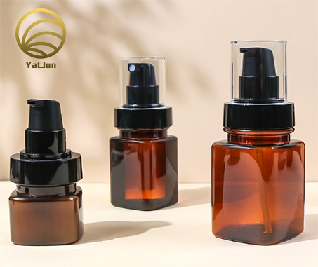 50ml-150ml Square Foam Pump Bottles - PET Rectangular Containers for Hand Soap & Detergent