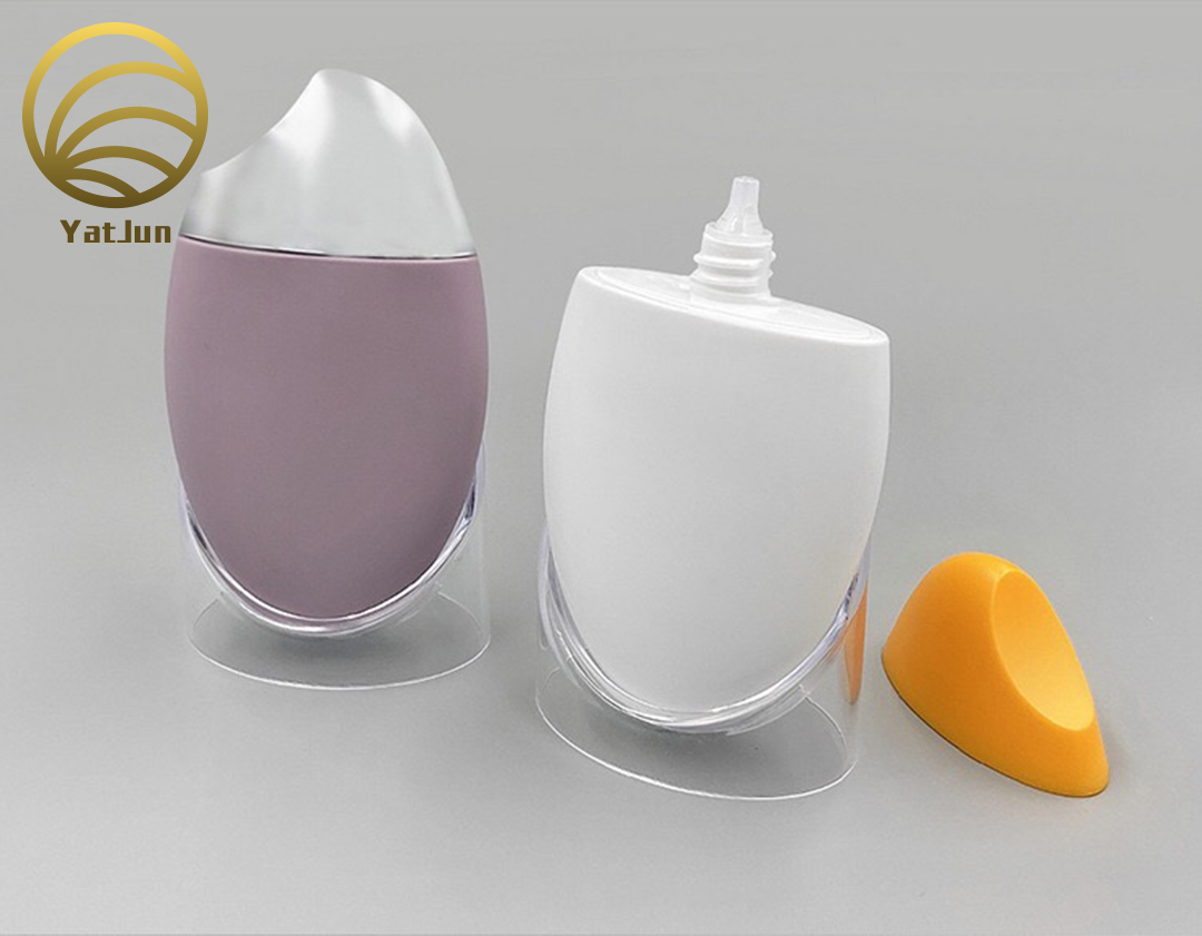 50ml120ml Flat HDPE Bottle with Seal Cap - Sunscreen & Cosmetic Packaging (Wholesale)