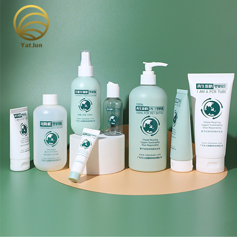 Wholesale PCR Cosmetic Packaging - Eco Tubes & Bottles Set for Skincare Brands (OEM)