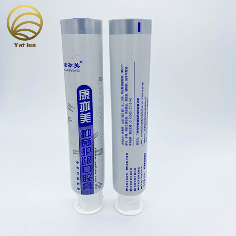 Customized Aluminum-Plastic Toothpaste Tube for Chinese Factories, Empty Tube for Cosmetic Packaging