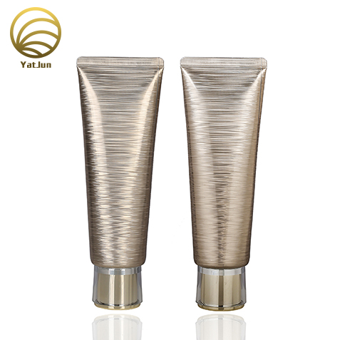 Brushed Aluminum-PE Laminate Sheets with Acrylic Lids – Premium Cosmetic Tube Packaging (Custom Size