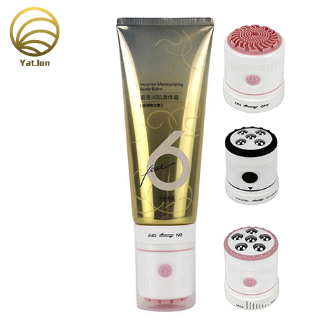 120g Body Lotion Tube with Applicator-Aluminum Squeeze Packaging /Brush or Rollerball Head | Private