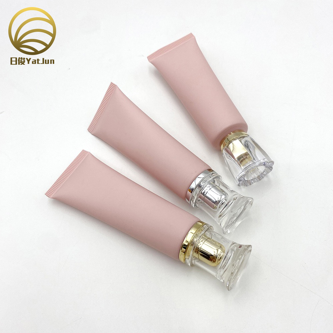 Matte Color Cosmetic Squeeze Tubes with Acrylic Caps-Travel-Size 150ml Packaging|China Wholesales