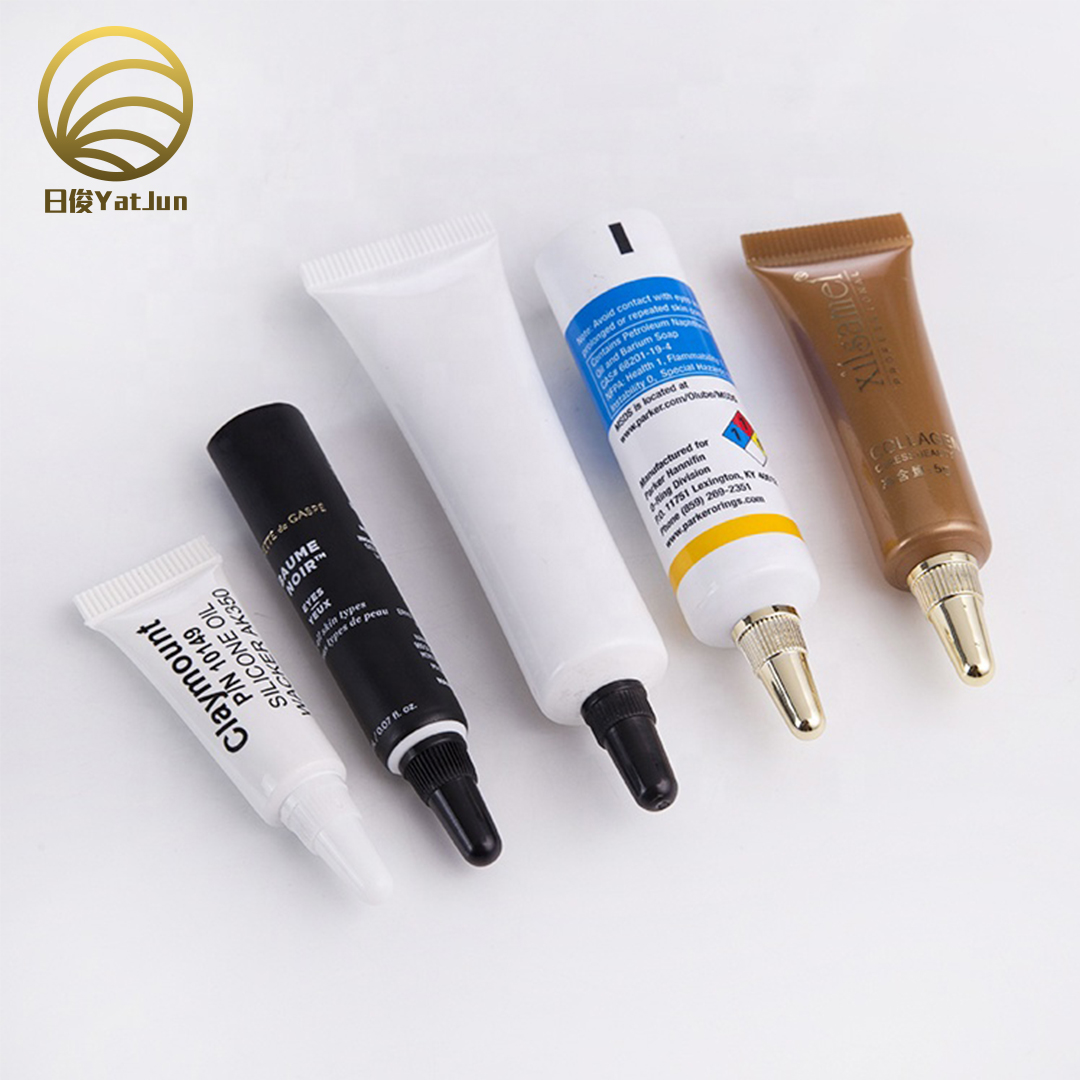 15-30ml Long Nozzle PE Tubes for Eye Cream & Lip Gloss - Portable Precision Packaging|Factory Direct