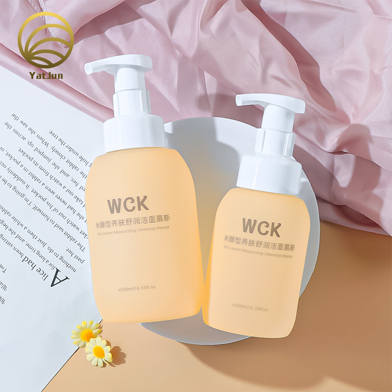 300ml/500ml Facial Wash Foam Pump Bottle | Premium PET/PP Material | Factory Direct Price 