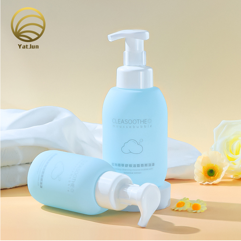 300ml/500ml Facial Wash Foam Pump Bottle | Premium PET/PP Material | Factory Direct Price 