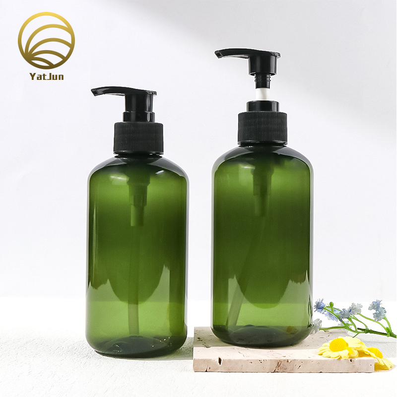 High Quality 250ml 300ml 500ml PET Plastic Bottles | Perfect for Body Lotion & Shampoo 