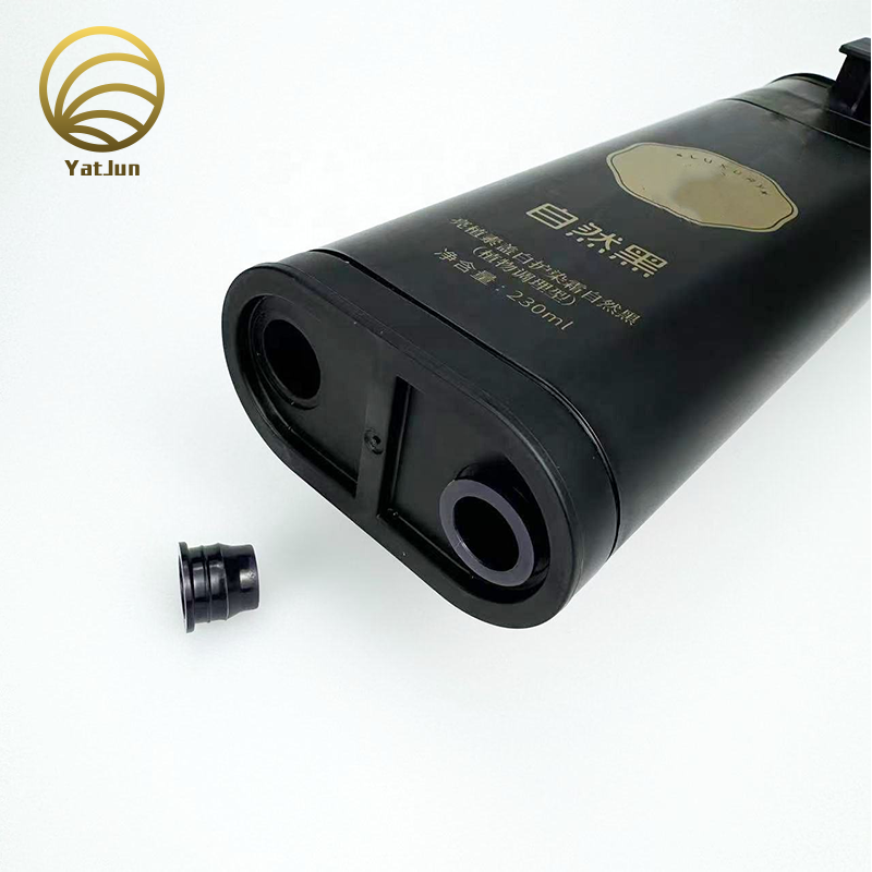 230ml 2-in-1 Hair Dye Bottle | Dual Chamber Mixing System | Professional Hair Color Application 