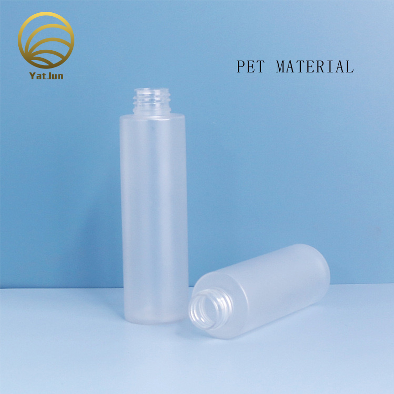100ml/120ml/150ml Crystal Clear Flip Top Bottle | Ultra-Transparent PETG | Luxury Skincare Packaging