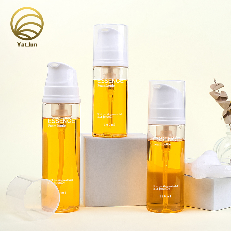 100ml/120ml/150ml Foam Cleaning Bottle | One-Push Rich Lather Dispenser | Durable PET/PP Material 