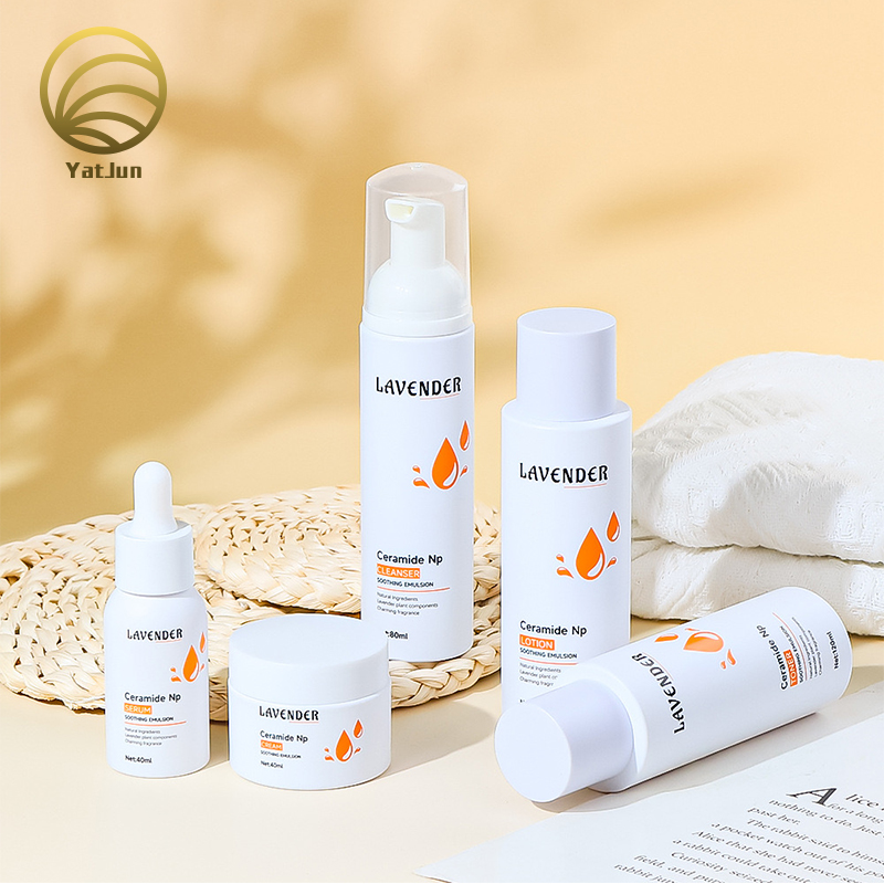 100ml/120ml Bottle & 40g Jar Skincare Set | PET/PP Cosmetic Packaging | Leak-Proof Dual Packaging 