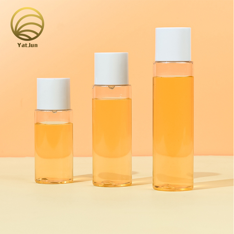 60ml-150ml PET Toner Bottle with Screw Cap | OEM Manufacturer | Custom Logo & Low MOQ