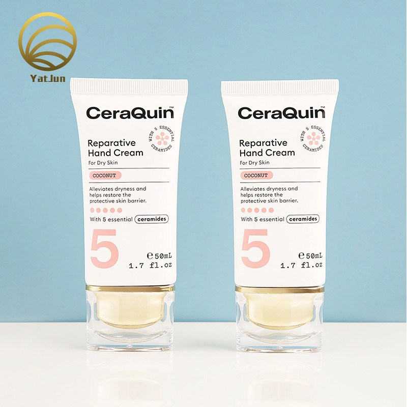 50ml Oval Tube with Acrylic Cap | Luxury Cosmetic Packaging | OEM/Private Label Service