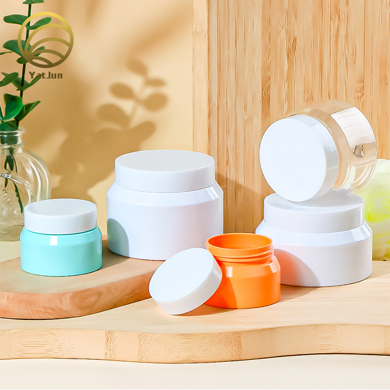 50g-200g PP Jar with Lid | Airless Cream Container for Sleeping Mask & Cleansing Balm | OEM/Private 