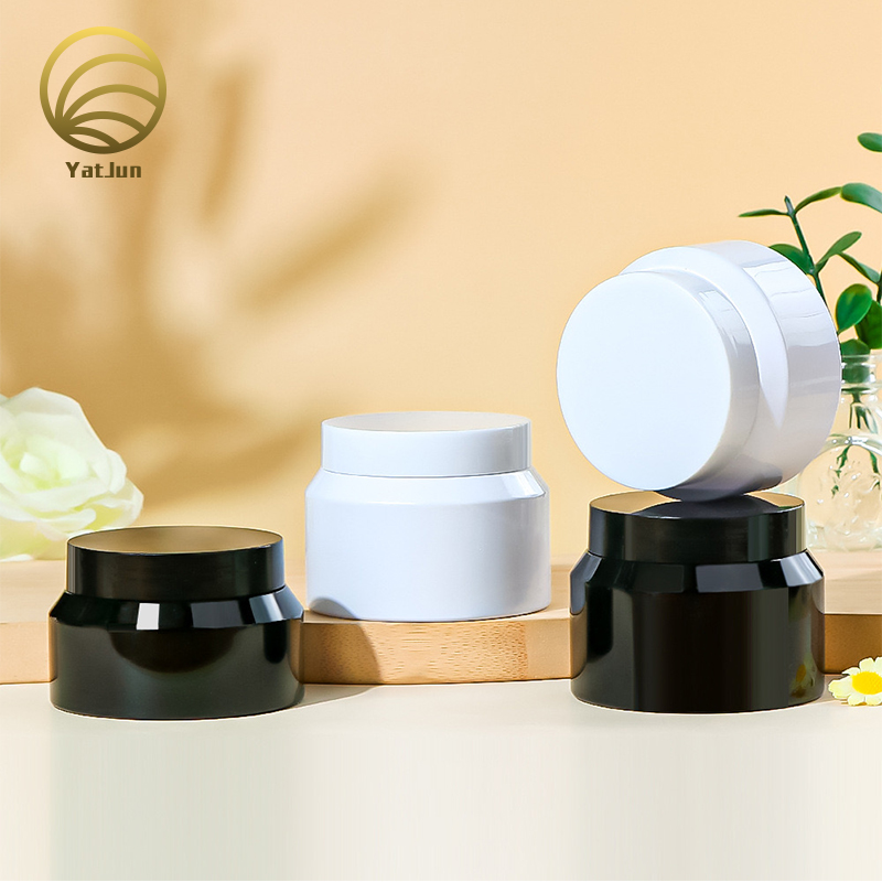 50g-200g PP Jar with Lid | Airless Cream Container for Sleeping Mask & Cleansing Balm | OEM/Private 