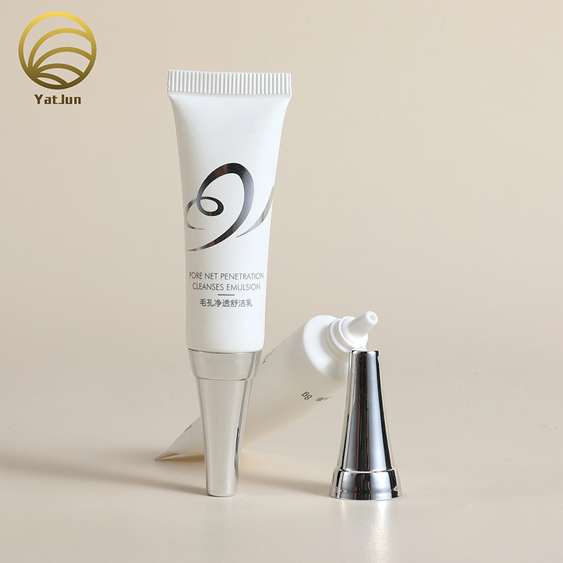 20g Glossy Squeeze Tubes for Lip Balm & Cosmetics | Clear/White/Black/Pink PET Plastic | Custom Logo