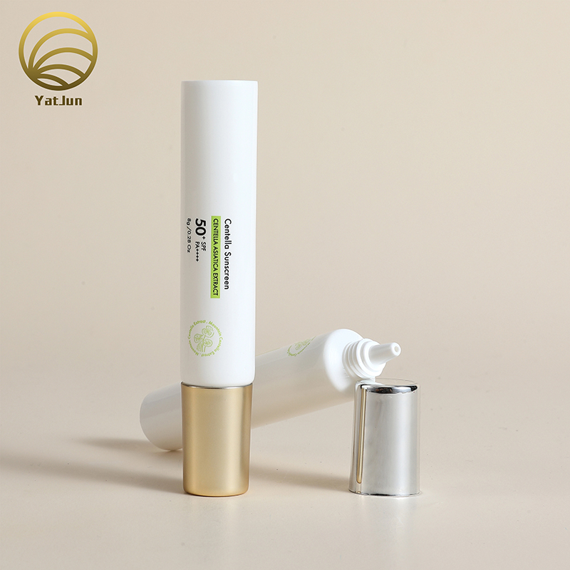 50ml Nozzle-Lip Sunscreen Tubes | Premium PE Packaging | Leak-Proof Design-OEM/Private Label Availab