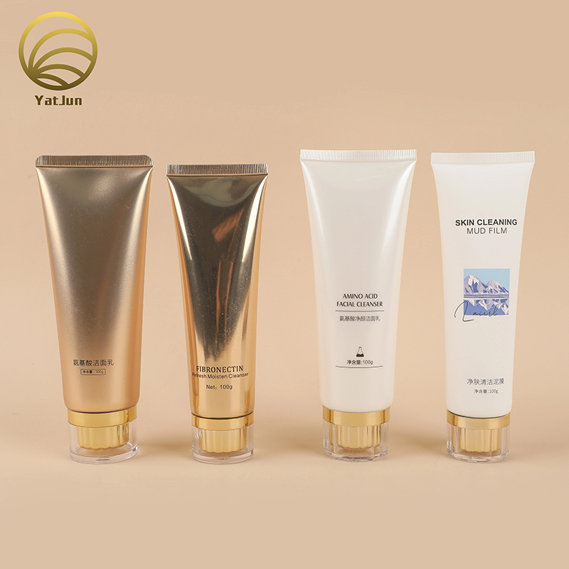 Premium Cosmetic Tubes with Acrylic Caps – Custom Glossy/Matte Finishes OEM50-120ml)