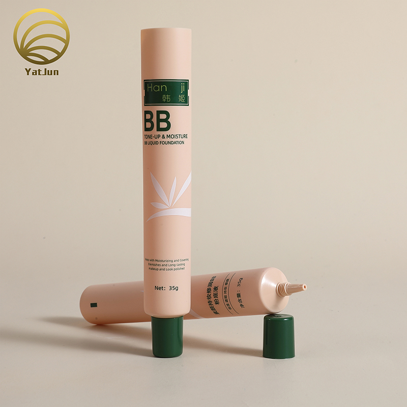 Long Nozzle Scalp Care Tube – Premium Plastic Packaging with Square Flip-Top Cap | OEM Customizable