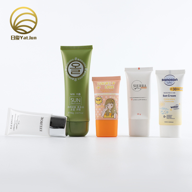 30ml-120ml PET Empty Tubes | Sunscreen & Face Wash Packaging | OEM Custom Printing