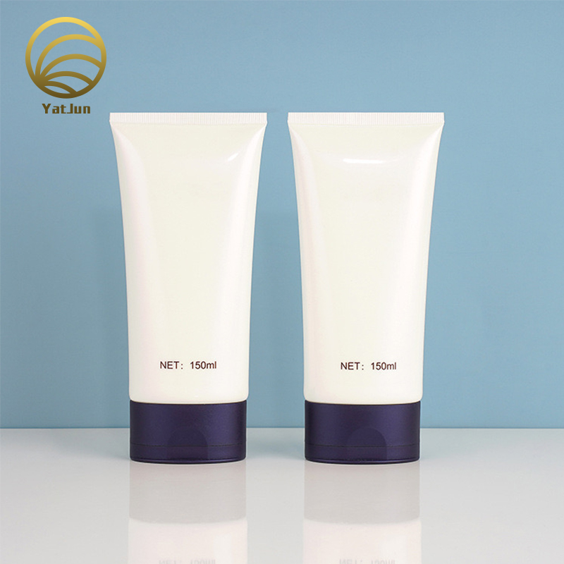150ml Oval Cosmetic Tube with Flip-Top Cap | Leakproof Lotion Packaging | OEM Private Label