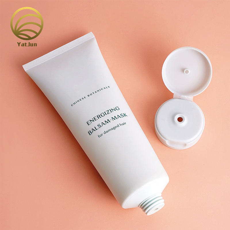 100ml LDPE Cosmetic Tube with Matte Flip-Top Cap | For Facial Cleanser, Sunscreen & Hand Cream | OEM