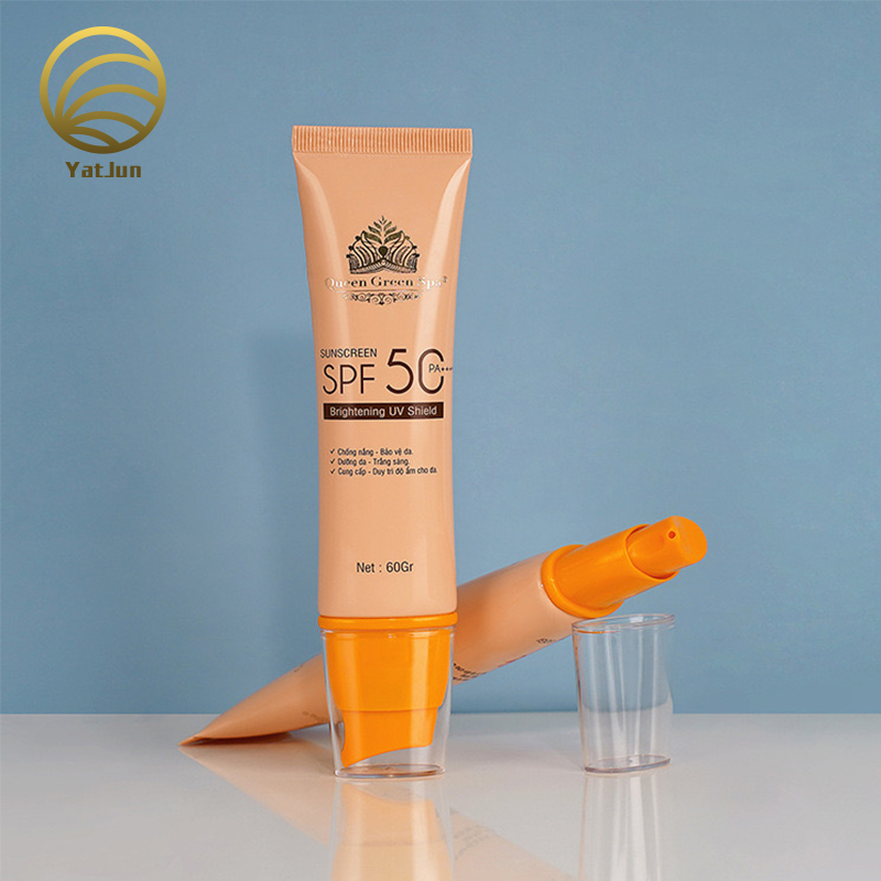 60ml Empty Travel-Size Sunscreen Tube | Leakproof SPF Packaging | OEM Private Label Service