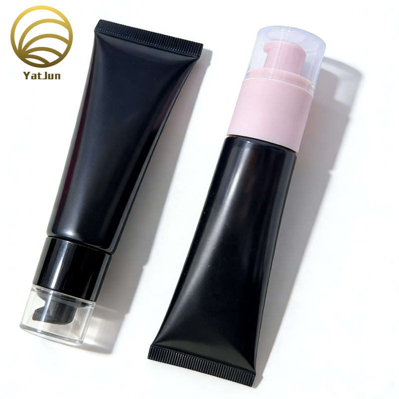 50ml Cosmetic Packaging Plastic Tube BB Cream Skincare Container Lotion FoundationAirless Pump Tube