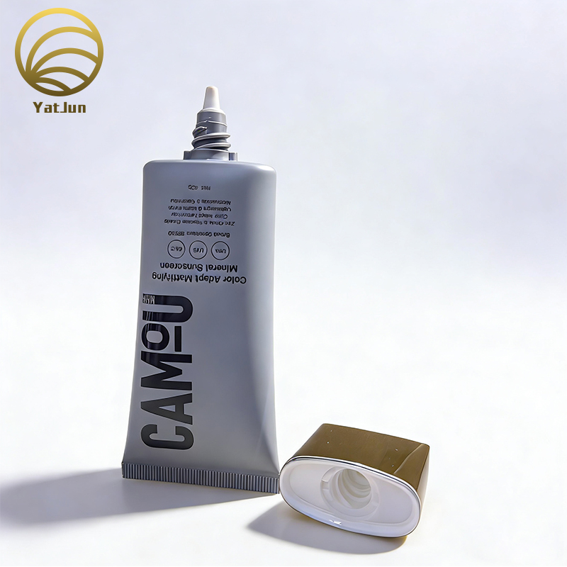 Empty Plastic Squeeze Tubes for Cream & Lotion | Cosmetic Skincare Packaging with Cap